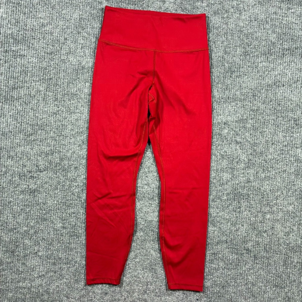 Banana Republic High Rise Legging Womens Size Small Red 7/8โ Length Pull On